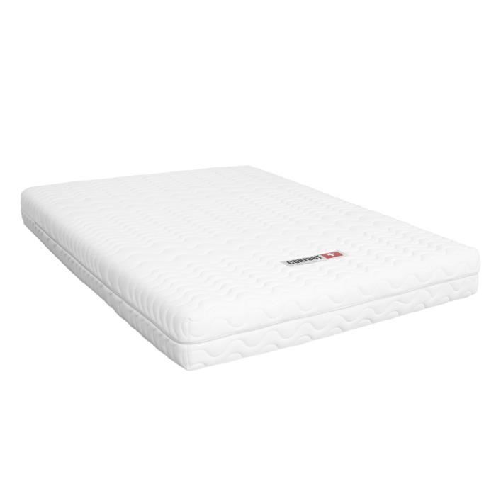 Matelas 140x190cm Mémoire de forme, Deluxe