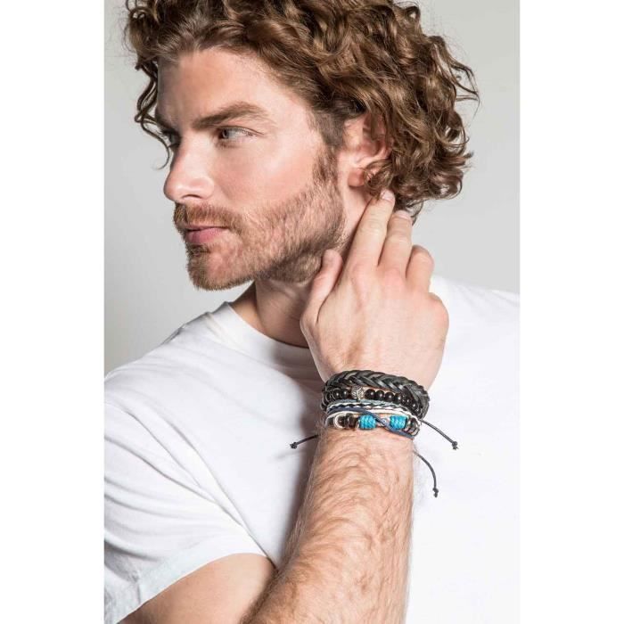 DEELUXE Bracelet multi-rangs CHALBI Mix
