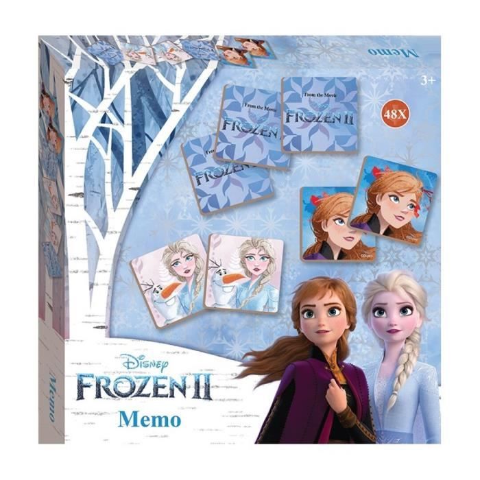Frozen II la Reine des neiges 2 memo 48 Pieces