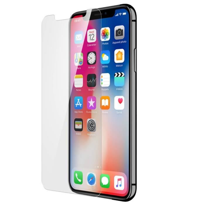 Film iPhone X / XS Protection Verre Trempé ForceGlass Garanti à Vie