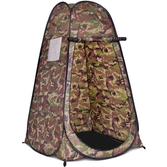 GIANTEX Tente de Douche Instantanée Toilettes Vestiaire pour Camping Pêche Chasse Plage Dimension 120x120x190CM