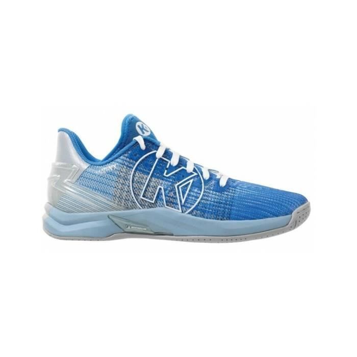 Chaussures de handball femme Kempa Attack One 2.0 - bleu/gris clair chiné - 44,5