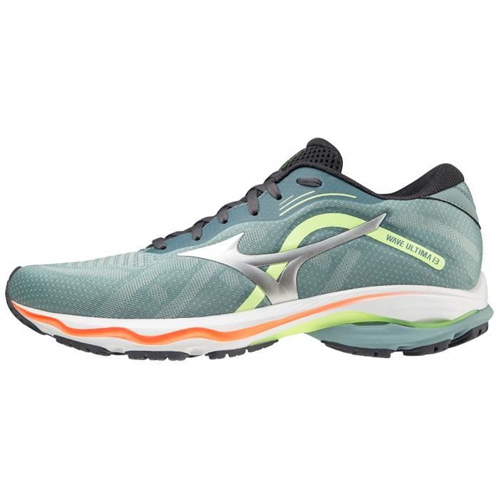 Chaussures de sport running Mizuno Wave Ultima 13 Homme Gris Bleu