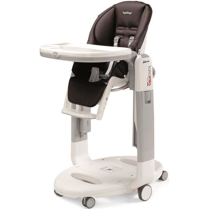 PEG PEREGO Chaise haute multi-positions Tatamia Follow Me Cacao - Marron