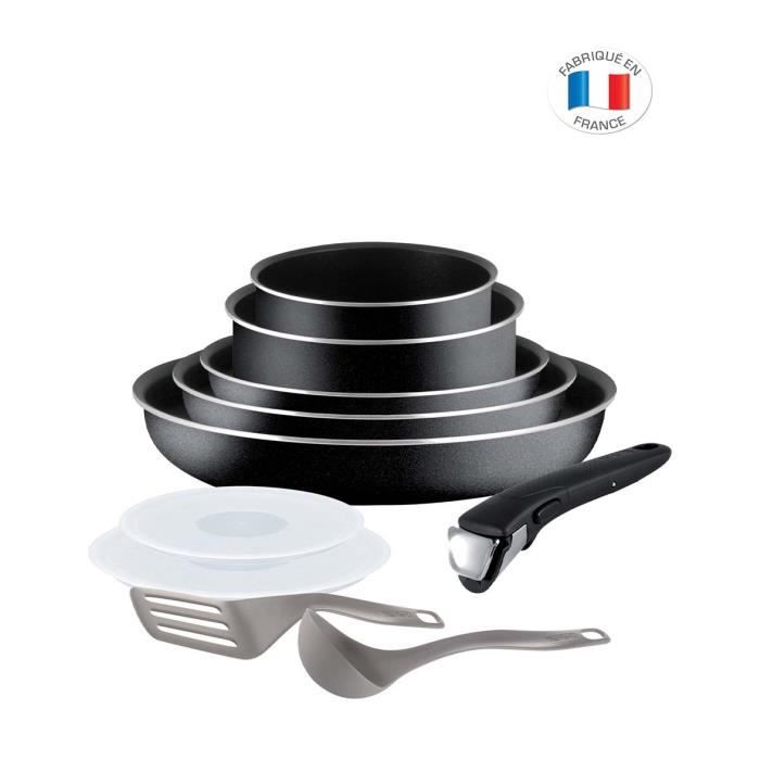 TEFAL INGENIO ESSENTIAL Batterie de cuisine 10 pièces L2009802 16/18/20/22/26