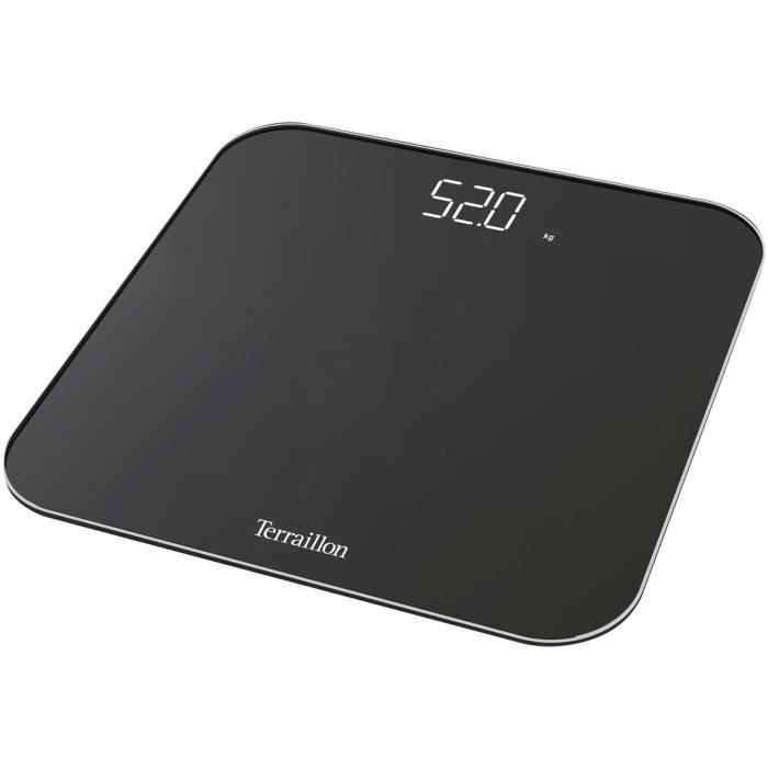 TERRAILLON Pèse-personne électronique 180kg / 100g USB - Noir