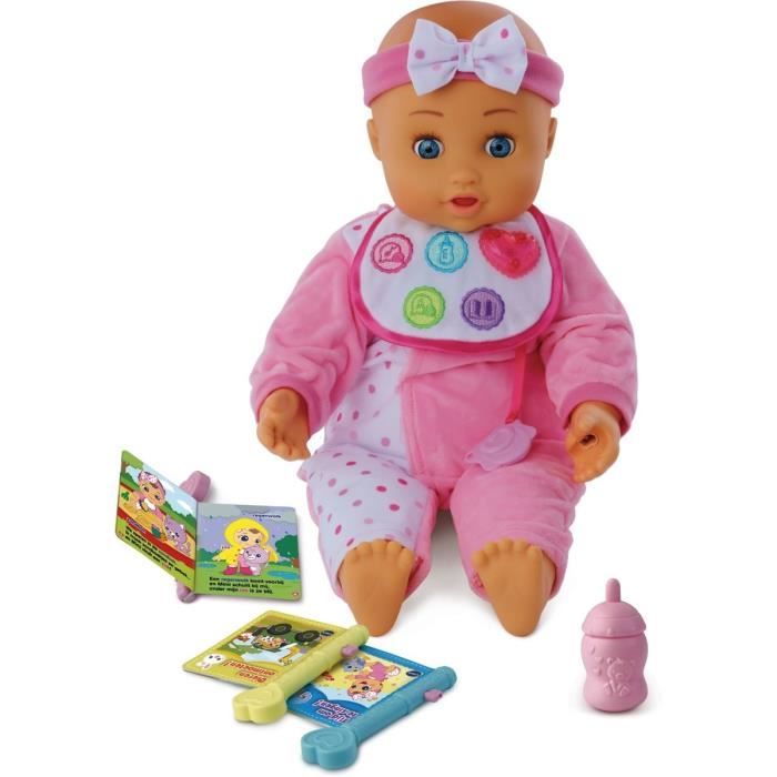 VTech Little Love poupée bébé Eva's First Words 40 cm rose