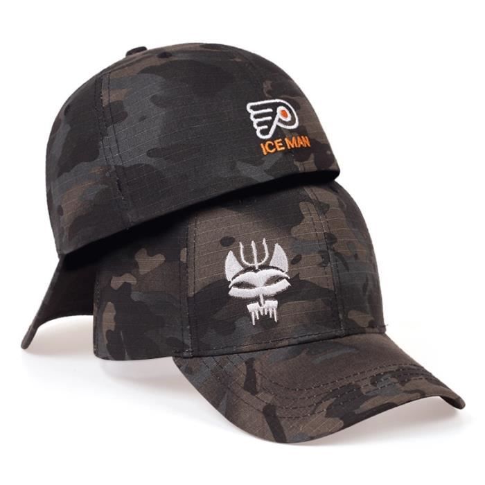 Black Camo -Casquette de Baseball pour hommes et femmes, Camouflage tactique, série USA Seal Team, Snapback, extensible, Hip Hop, ca