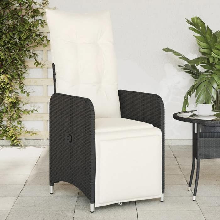 vidaXL Chaise de jardin inclinable - vue 3