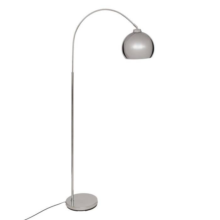 Lampadaire arc secteur Floris argent H177cm Lampadaire arc secteur Floris argent H177cm