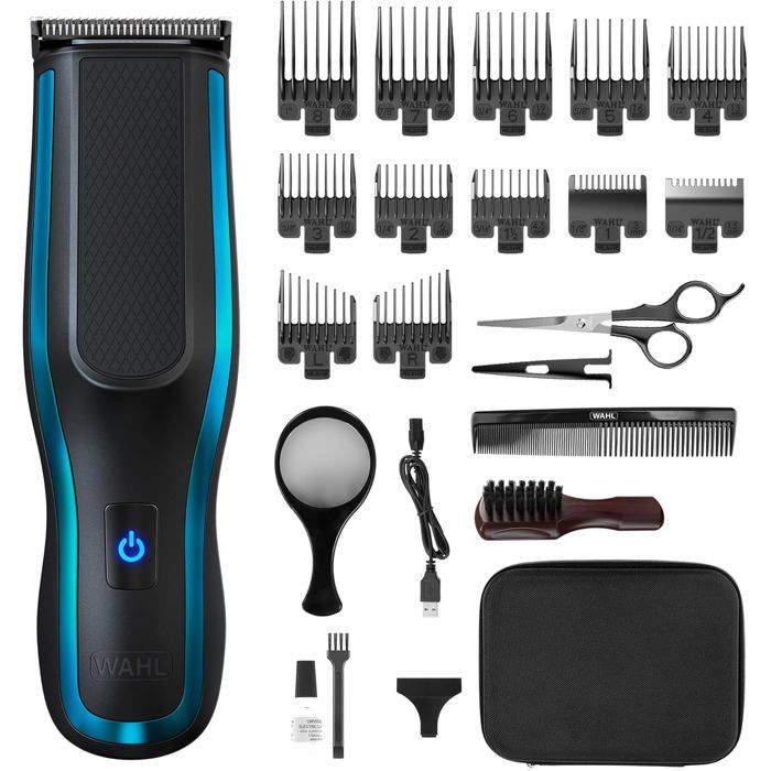 Tondeuse Wahl Magique Clip 8148 – Sans Fil, Rechargeable – 3 Têtes – Rouge – Neuf Sous Emballage