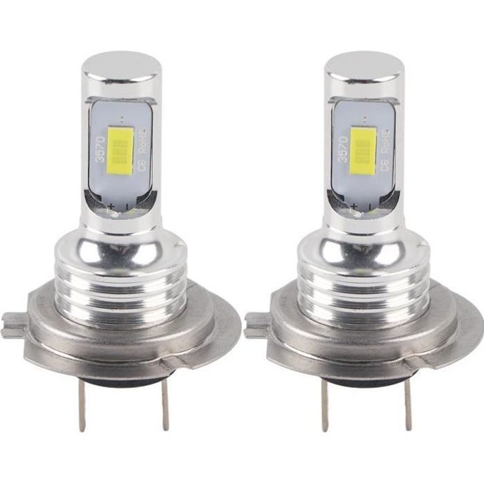 Ampoules LED 881 Pour Hyundai Accent – 2PCS 12-24V 50W 6000K Blanc Intense, Pour Phares, Antibrouillard, Feux De Jour - 3