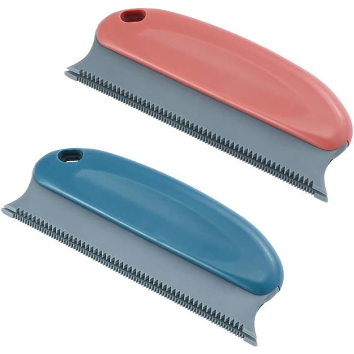 Brosse à Poils danimaux 2 Pièces Brosse Anti Poils danimaux domestiques Brosse Anti Peluches