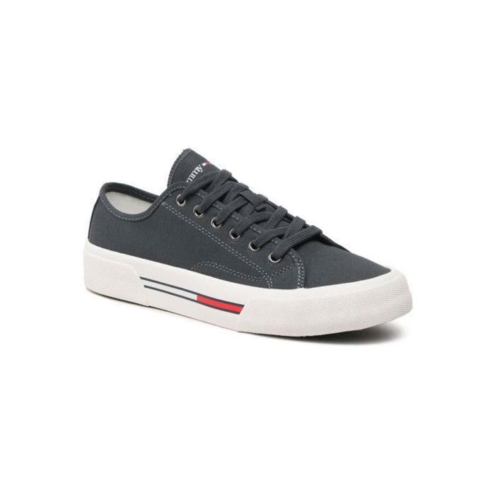 Tommy Jeans Tommy Hilfiger-Baskets Tommy Jeans à lacets pour homme - Gris