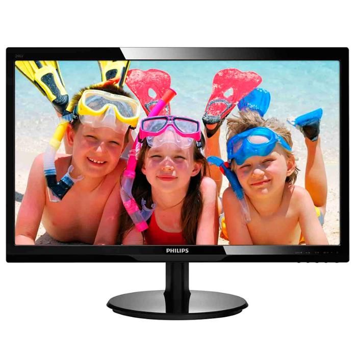Philips 246V5LHAB 24 Full HD LED HDMI VGA Haut-parleurs Écran PC Reconditionné Reconditionné - Philips reconditionné disponible sur Cdiscount Seconde Vie