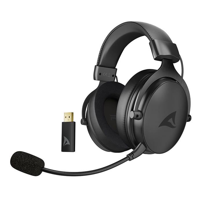 Casque stéréo pour PC - SHARKOON - Skiller SGH40W - Double mode 24 GHz/TRRS - Haut-parleurs 53 mm - Autonomie 35 h
