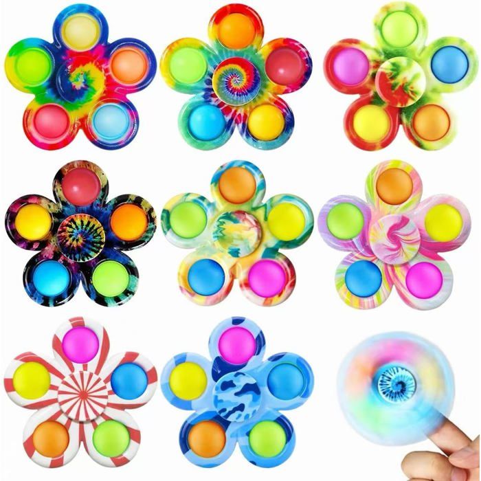 Lot De 2 Jouets Sensoriels 4 En 1 Pour Clavier – Anti-stress, Porte-clés, Mécanique, Clicker, Décompression Adulte !