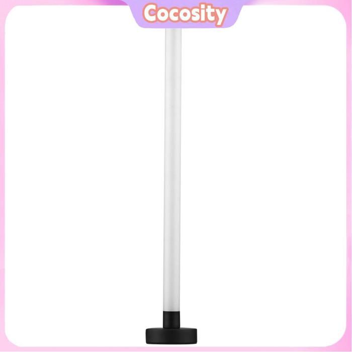 Cocosity Lumière d’angle LED Lampadaire dangle LED lumière blanche froide lampe sur pied deco lampadaire Prise UE noir et