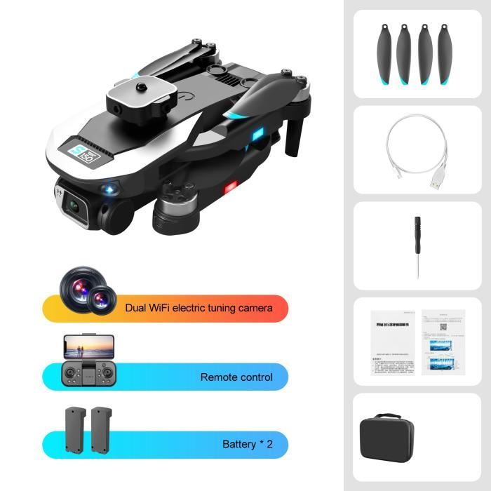 Mini Drone Avec Caméra 720P Hd, Drone Avec Lumières Led Pour Enfant