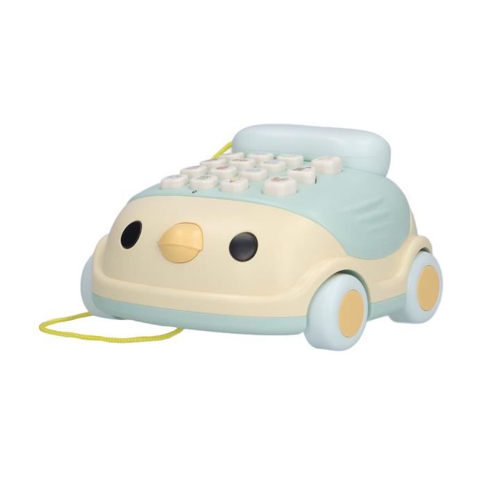 YOUTHINK Téléphone Portable Éducatif Pour Bébé – Jouet Lumineux Et Musical Avec Sons Réalistes, Idéal Pour Éveiller Les Tout-Petits Garçons Et Filles