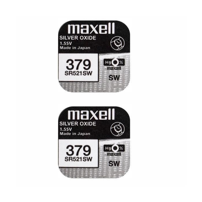 Pila Boton Oxido De Plata 379 / SR521SW (Caja 10 Pilas - Foto 12