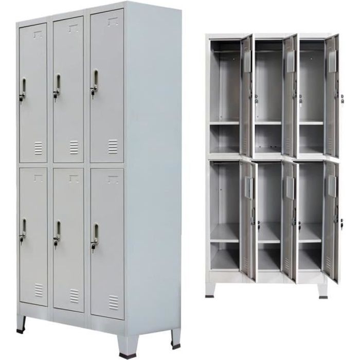 Armoire métallique et Vestiaire métallique entreprise - Vestimetal