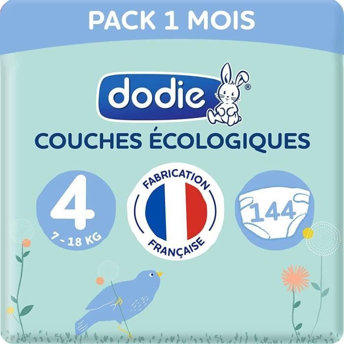 COUCHES CULOTTES JETABLES ÉCOLOGIQUES Tidoo 3 PACKS Taille 5 - 12