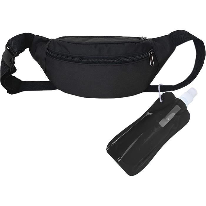 Sac Banane Tactique Avec Poche Pour Bouteille D'eau Amovible,sac Banane étanche Avec Plusieurs