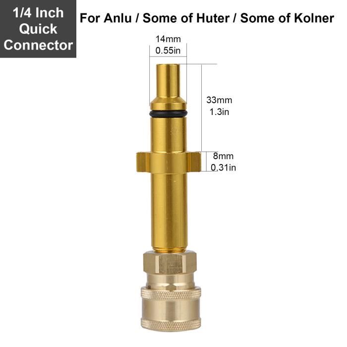 Create Idea Adaptateur De Nettoyeur Haute Pression 1/4" à