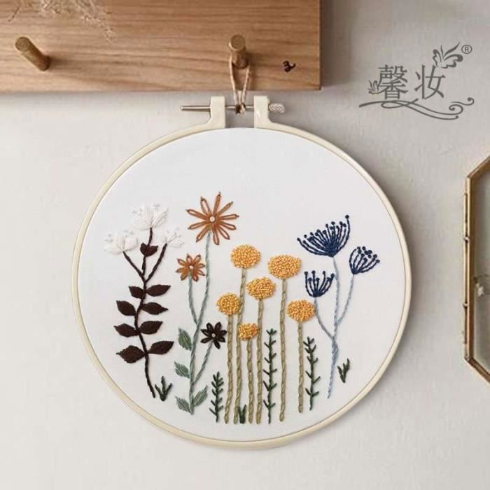Kit broderie créatif - Libre et stylée Kit broderie créatif - Libre et stylée