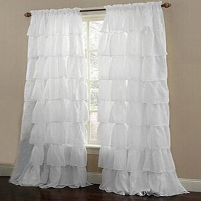 rideau passe tringle voilage