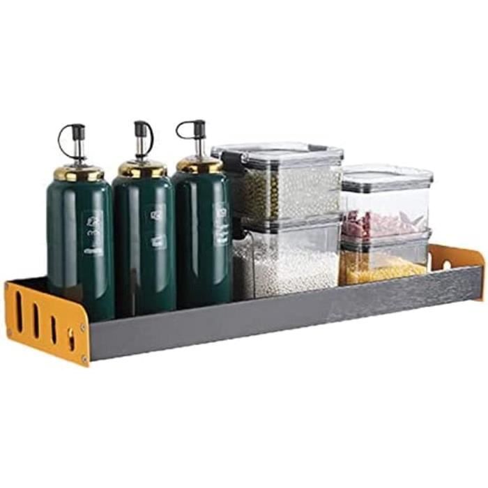 Lot De 2 Étagères à Épices Extensibles 4 Niveaux - Rangement Cuisine Métal