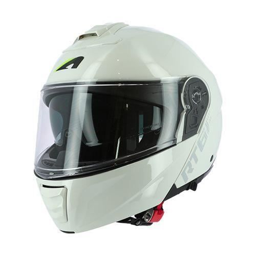 Casque Moto Modulable Astone RT800 - Graphique Stripes, écran Pinlock, Visière Solaire, Homologué ECE 22.05
