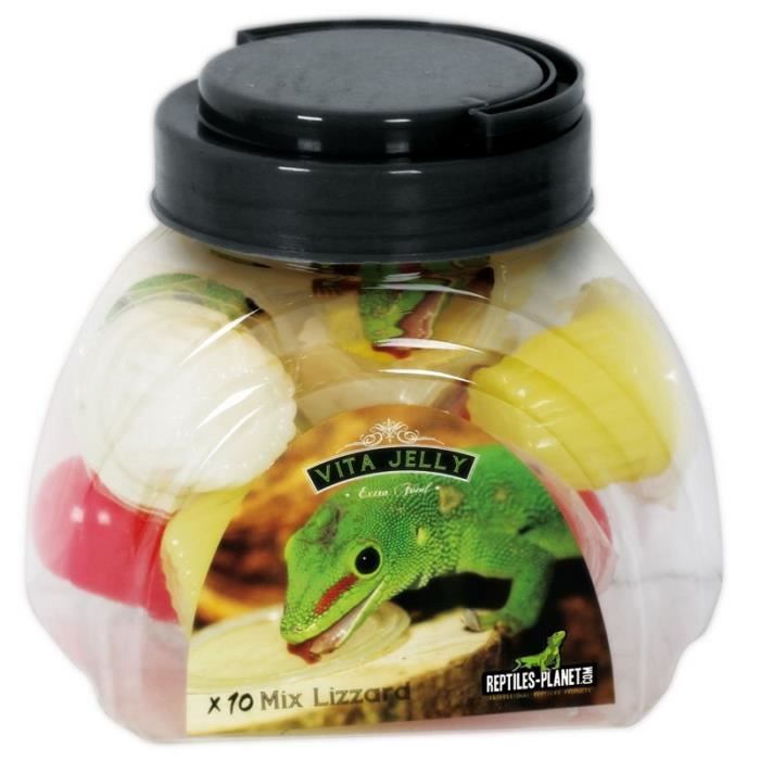 Nourriture lézards Vita Jelly Mix Lizard 10 Pièces REPTILES-PLANET
