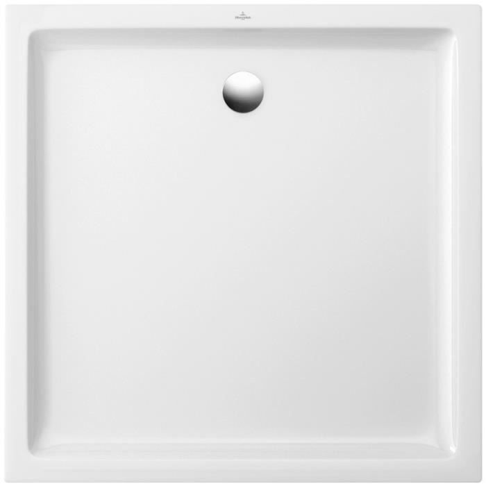 Receveur de douche extra plat carré en céramique Villeroy et Boch O.novo  Plus - Blanc - Cdiscount Bricolage