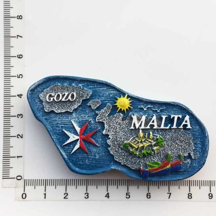 3D Malte SCENIC Aimants De Réfrigérateur Réfrigérateur Magnétique Décoration Maison Voyage Souvenirs