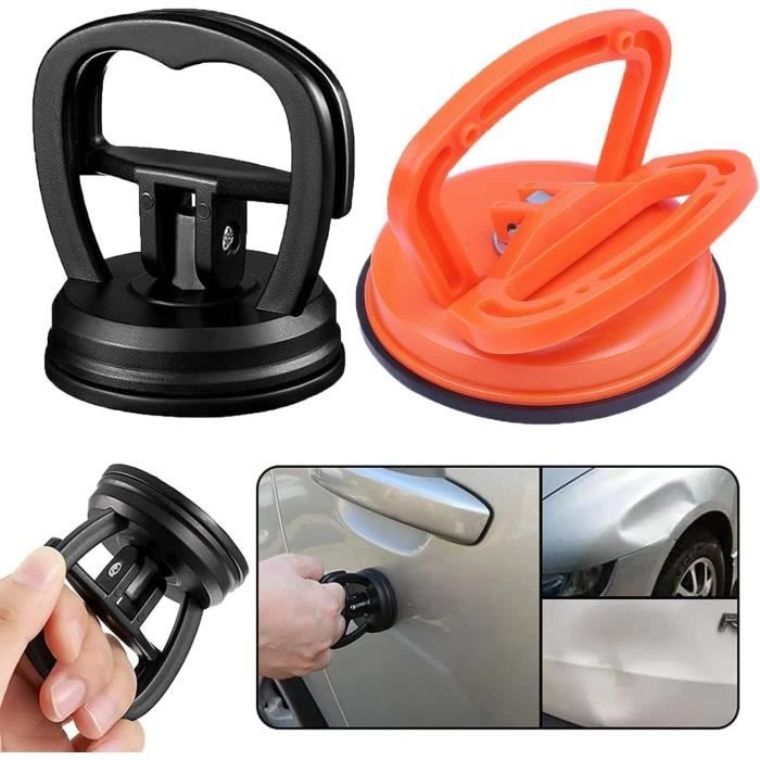 Volhuluk Ventouse Carrosserie, 4 Pièces Ventouse Debosselage Carrosserie, Ventouse Voiture, Petite Extracteur Bosses Voiture pour Poignée de Fenêtre, Porte, Ordinateur, Levage D'objets Mobiles