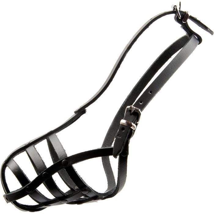 Muselière Pour Chevaux En Cuir Respirante Avec Corde - Confortable Et Sûre Pour Ferme
