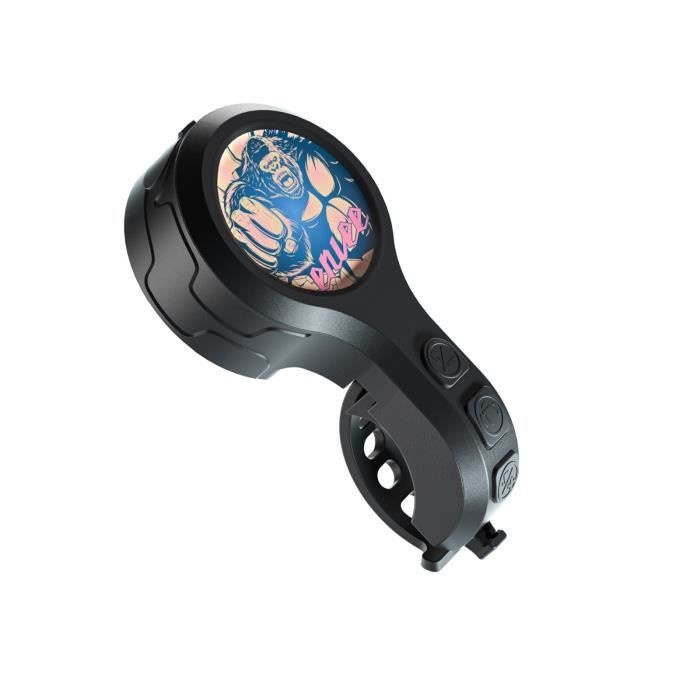 Phare Avant Avec Klaxon étanche Pour Trottinette électrique, Scooter Ou Vélo Pliable - Universel 12-80V - Installation Facile