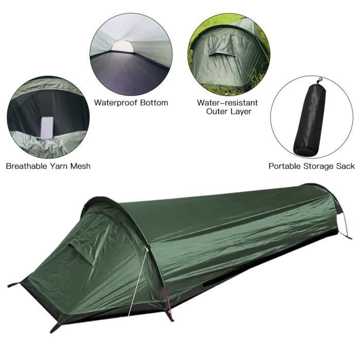 Sac De Compression Pour Sac De Couchage - Nylon Léger - Randonnée, Camping - Protection Poussière Et Humidité