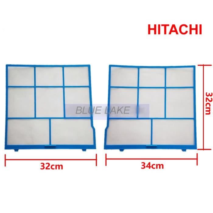Lot De 2 Filtres à Air Pour Climatiseur - Éponge En Coton - Dimensions 21 X 52 Mm - Prolonge La Durée De Vie