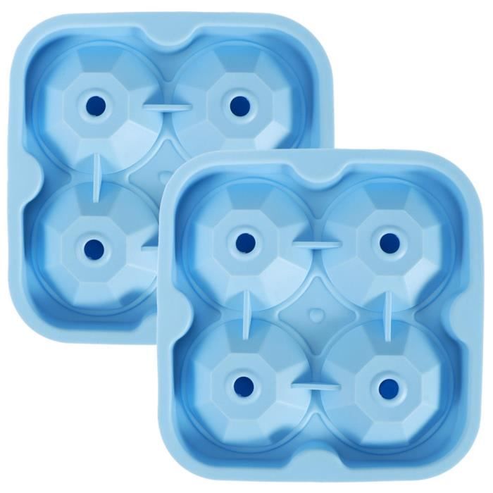 Kit Fabrication Sucettes Et Glaçons - Moule Silicone 20 Cavités, 100 Bâtons Papier, 100 Sachets - Pour Desserts Maison