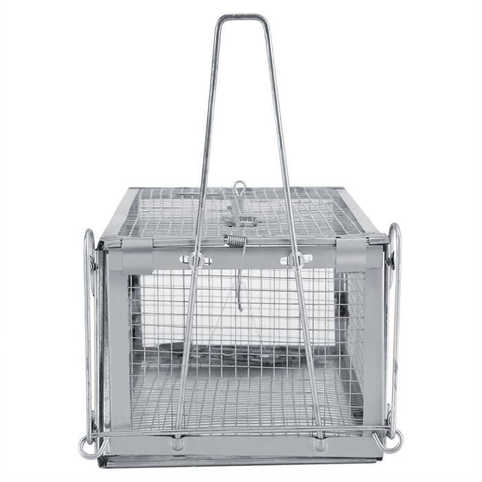 Piège à rats durable en cage, piège à souris, pour maisons, restaurants, centres commerciaux, usines alimentaires, 26,2 x 14 x 11,4