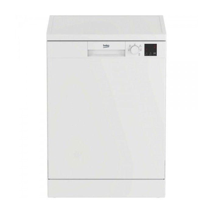 Lave vaisselle Beko DVN05320W 5 programmes Pose libre Cuve inox - vue 3