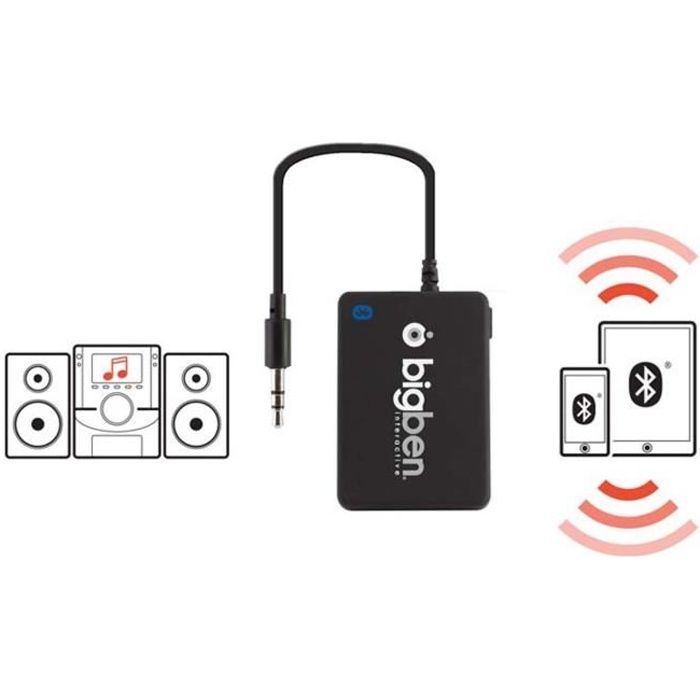 BigBen Adapteur Audio Bluetooth Noir