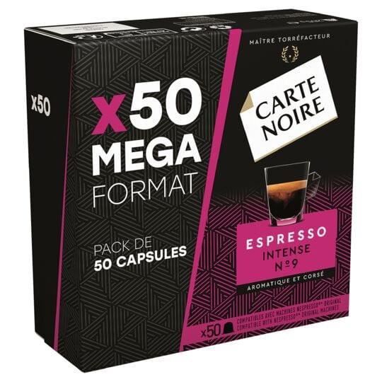 CARTE NOIRE 90 Capsules compatibles Nespresso® Espresso Lungo N°69