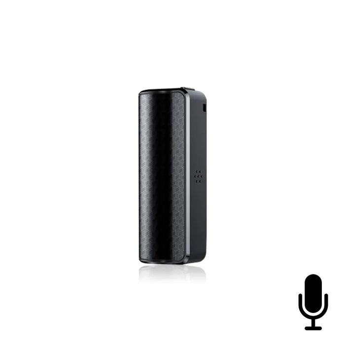Dictaphone Mini 128G Avec Aimant - Enregistrement 2000H | Activation Vocale - Parfait Pour Meetings Ou Cours