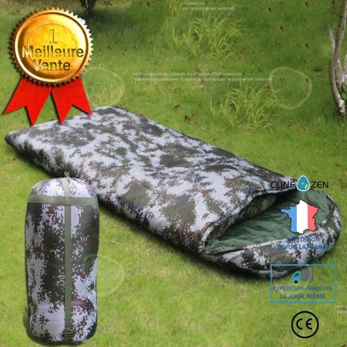 Sac de best sale couchage intérieur coton