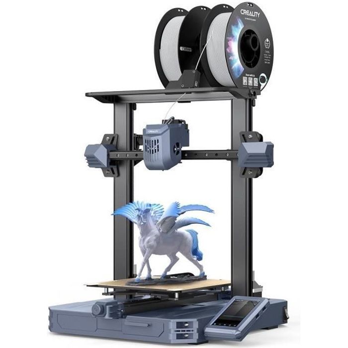 Imprimante 3D Creality CR-10 SE – Nivellement Automatique – Vitesse Dimpression Maximale de 600 mm/s -Écran Tactile de 43 Pouces