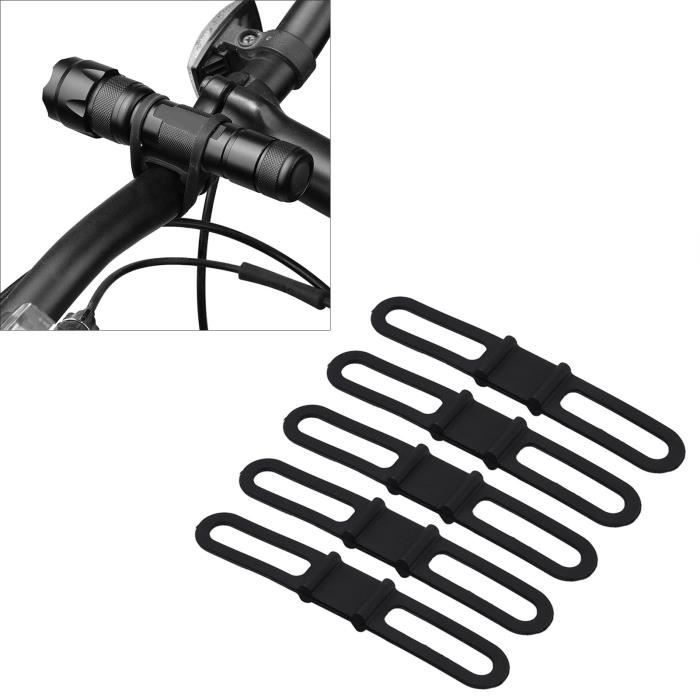 Lot 40 Sangles Silicone Pour Vélo, Supports Luminaires, Bandes Caoutchouc KALIONE